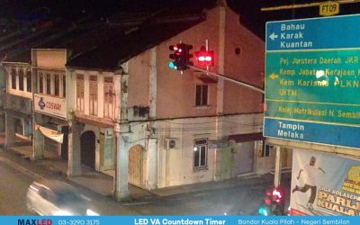 2-Digit LED Traffic Countdown Timer – Bandar Kuala Pilah Negeri Sembilan