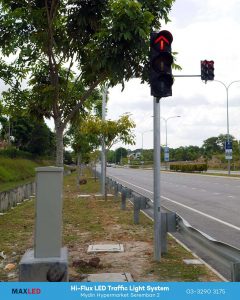 Hi-Flux LED Traffic Lights System - Mydin Hypermarket Seremban 2 | Negeri Sembilan Malaysia | Max LED Display Technologies (M) Sdn Bhd
