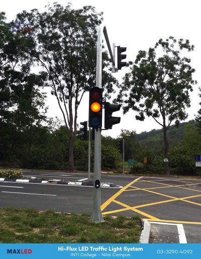 Hi-Flux LED Traffic Lights System - INTI College Nilai Campus Malaysia | Max LED Display Technologies (M) Sdn Bhd