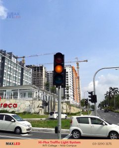 Hi-Flux Traffic Lights System - INTI College Nilai Campus Malaysia | Max LED Display Technologies (M) Sdn Bhd