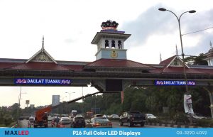 Outdoor Full Color LED Displays - Kota Tinggi Highway Johor Bahru Malaysia | Max LED Display Technologies (M) Sdn Bhd