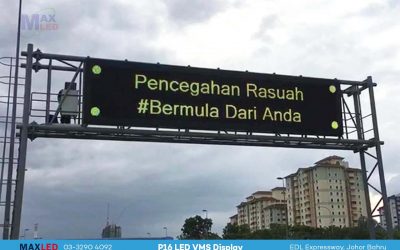 LED Highway VMS Display – EDL Expressway Johor Bahru