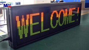 P4.75 SMD Indoor Dual Colors LED Display Malaysia | Max LED Display Technologies (M) Sdn Bhd