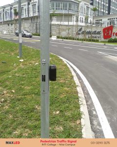 Pedestrian Traffic Signal - INTI College Nilai Campus Malaysia | Max LED Display Technologies (M) Sdn Bhd