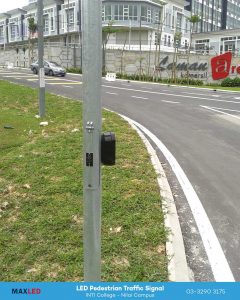 LED Pedestrian Traffic Signal - INTI College Nilai Campus Malaysia | Max LED Display Technologies (M) Sdn Bhd