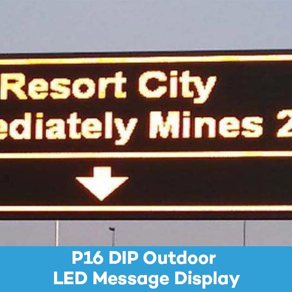 P16 DIP Outdoor LED Message Display Malaysia