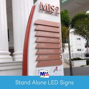Stand Alone LED Signs Malaysia | LED Billboard Advertising Signs Malaysia | Max LED Display Technologies (M) Sdn Bhd